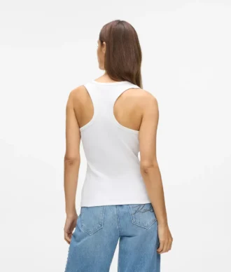 Autograph geribde tanktop