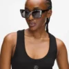 Autograph geribde tanktop