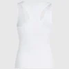 Autograph geribde tanktop
