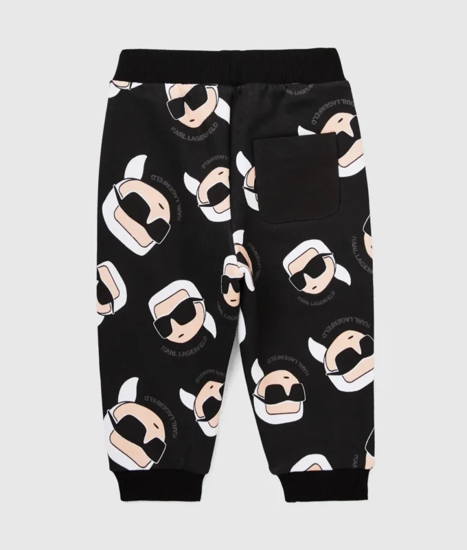 Baby Ikon joggingbroek met all-over print