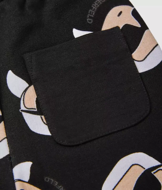 Baby Ikon joggingbroek met all-over print