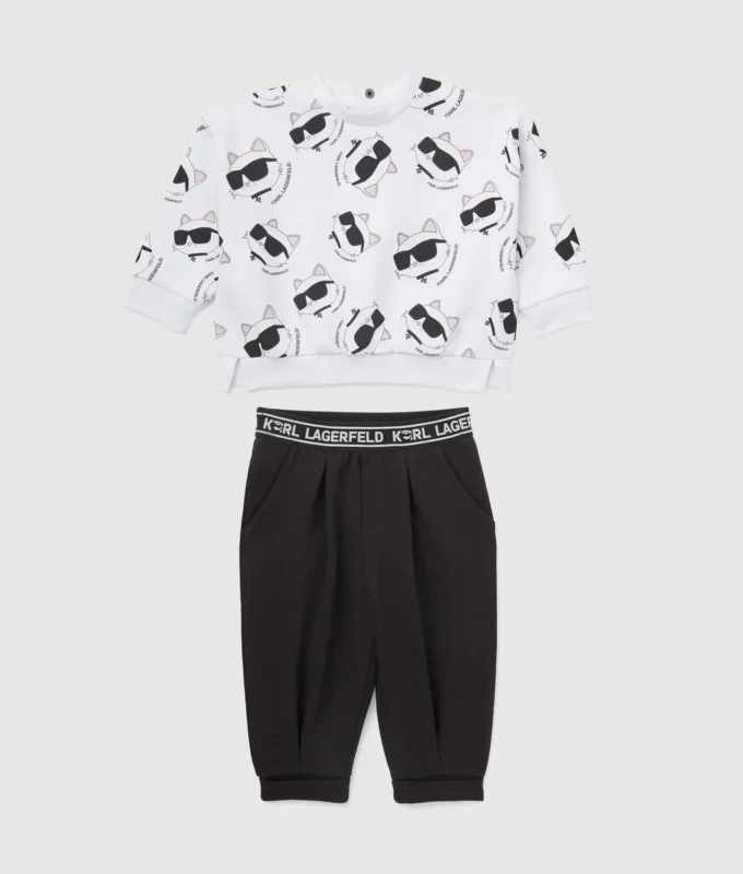 Baby Ikon sweatshirt en broek cadeauset