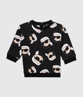Baby Ikon sweatshirt met all-over print