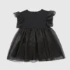 Babyjurkje van mesh met strass