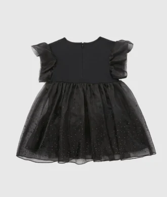 Babyjurkje van mesh met strass