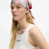 Bandana-sjaal met graffitiprint