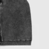 Beanie met gewassen logopatch