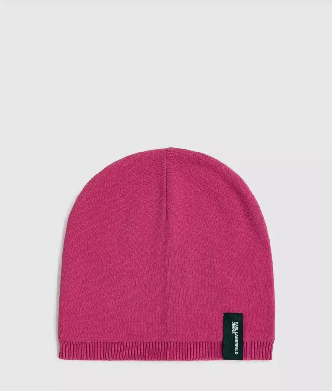 Beanie met logopatch