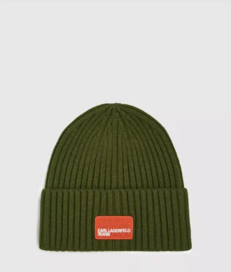 Beanie met logopatch