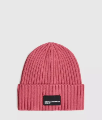 Beanie met logopatch