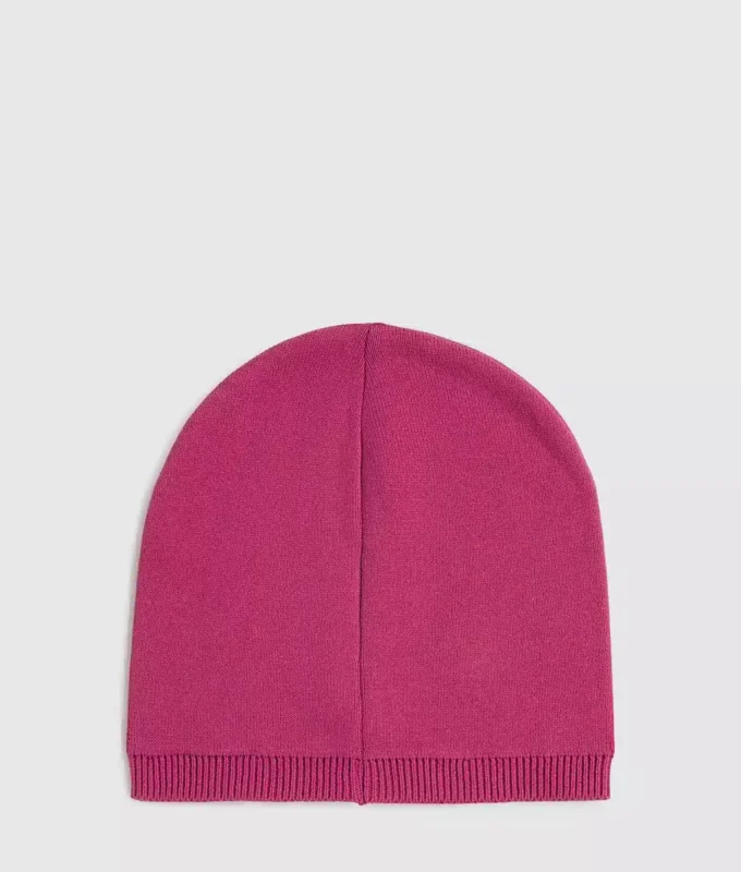 Beanie met logopatch