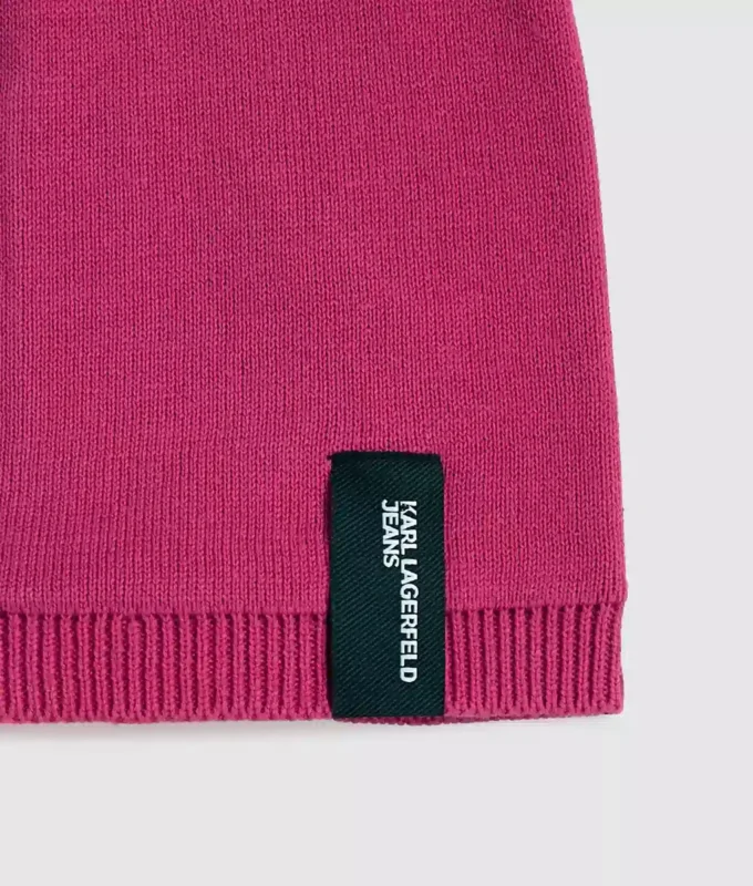 Beanie met logopatch