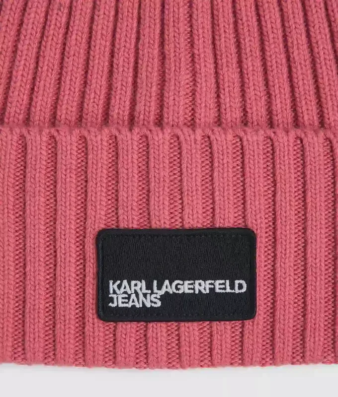 Beanie met logopatch