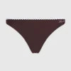 Bikini-broekje met geschulpte rand