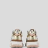 BLAZE STRIKE LEREN METALLISCHE SNEAKERS