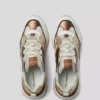 BLAZE STRIKE LEREN METALLISCHE SNEAKERS
