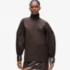 Blouse met ballonmouwen