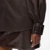 Blouse met ballonmouwen