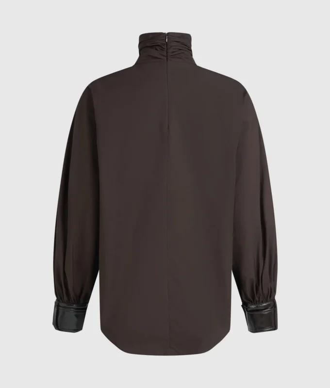 Blouse met ballonmouwen