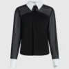 Blouse met strikdetail