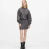 Blouson sweatjurk