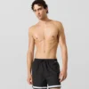 Boardshorts met contrasterende biezen