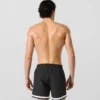 Boardshorts met contrasterende biezen