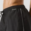 Boardshorts met contrasterende biezen