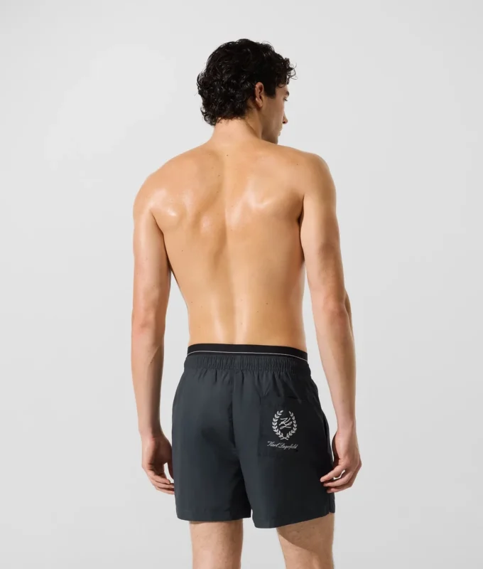Boardshorts met dubbele tailleband