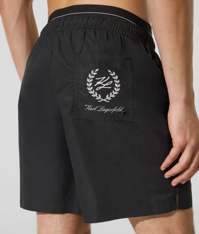 Boardshorts met dubbele tailleband
