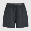 Boardshorts met dubbele tailleband