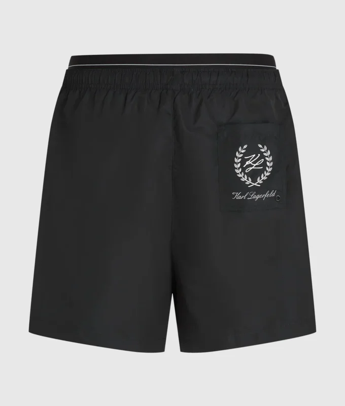 Boardshorts met dubbele tailleband