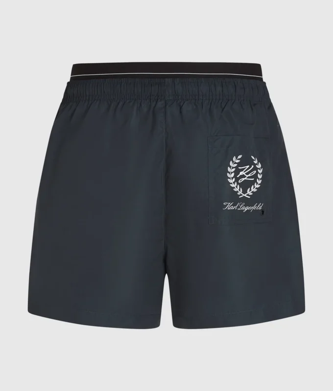 Boardshorts met dubbele tailleband