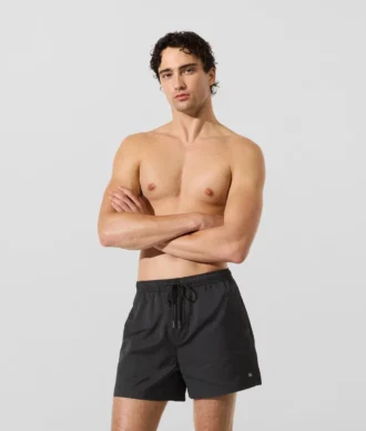 Boardshorts met Monogram-pin