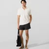 Boardshorts met Monogram-pin