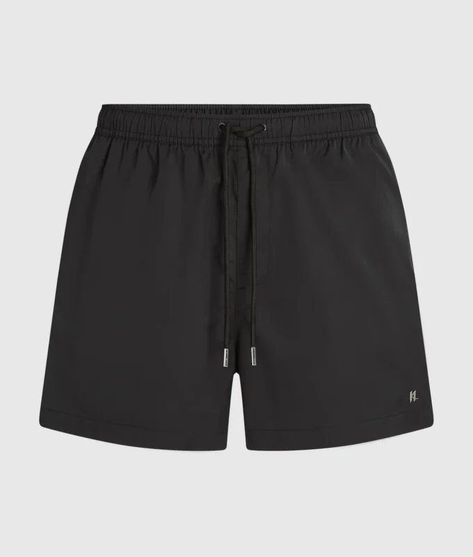 Boardshorts met Monogram-pin