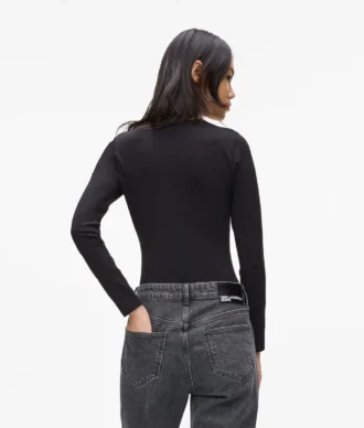 Bodysuit met lange mouwen