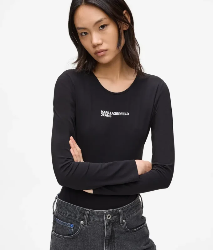 Bodysuit met lange mouwen
