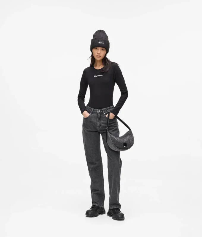 Bodysuit met lange mouwen