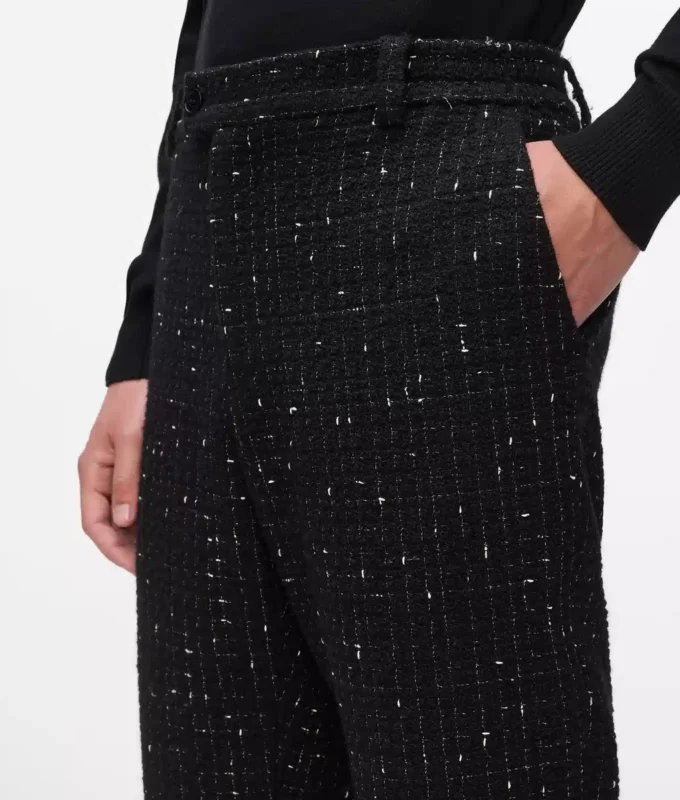 Bouclé broek