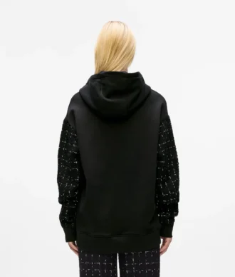 Bouclé hoodie