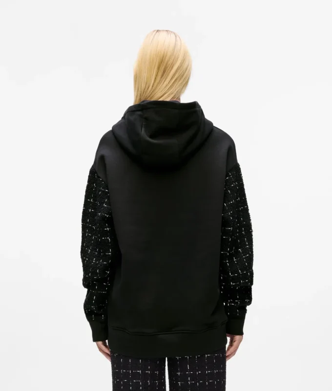 Bouclé hoodie