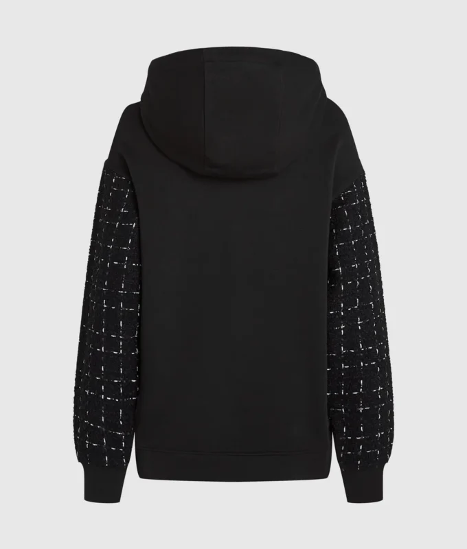 Bouclé hoodie
