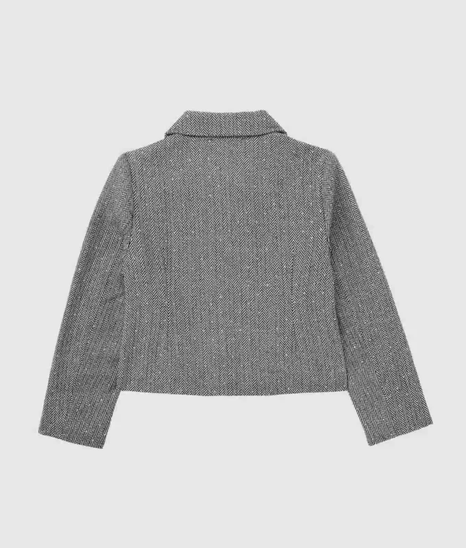 Bouclé jasje voor meisjes