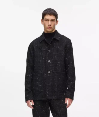 Bouclé overshirt