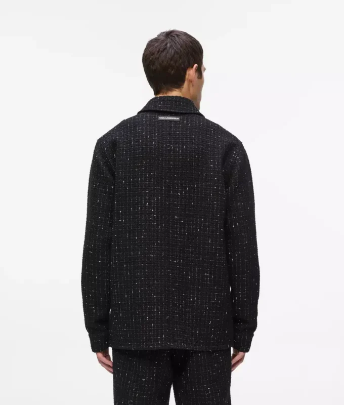 Bouclé overshirt