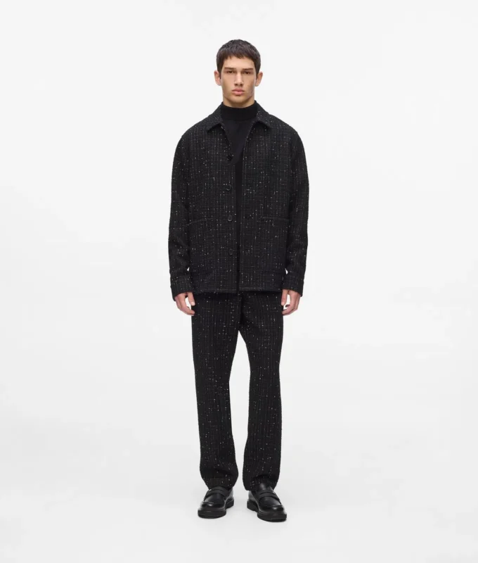 Bouclé overshirt