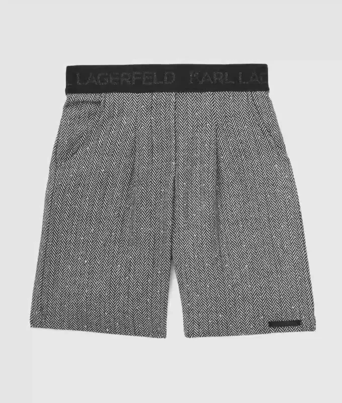 Bouclé short voor meisjes