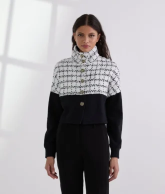 BOUCLÉ SWEATJACK