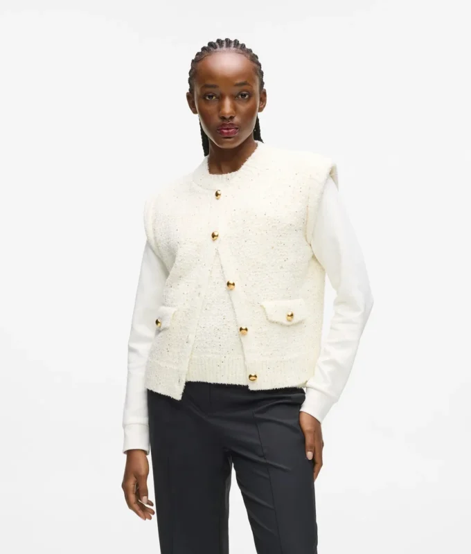 Bouclé vest